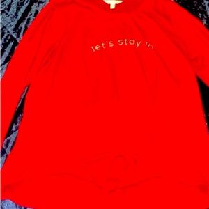 Long sleeve comfy shirt